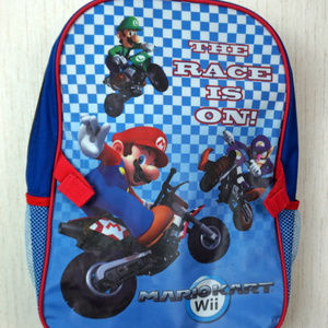 Mario Kart Nintendo Wii Backpack The Race is On